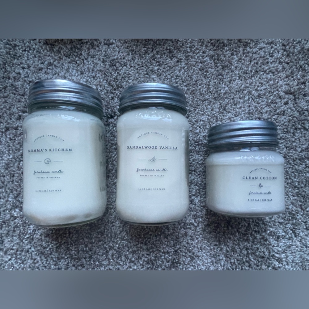 Antique Candle Co. bundle of 3